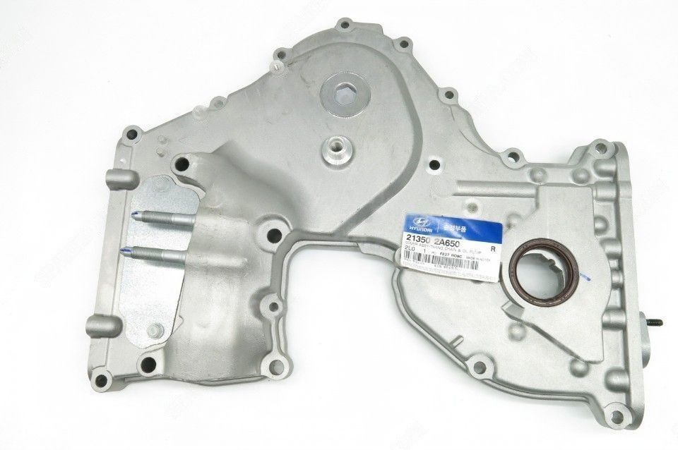 GENUINE 213502A650 Timing Chain Cover Assembly for Hyundai & KIA