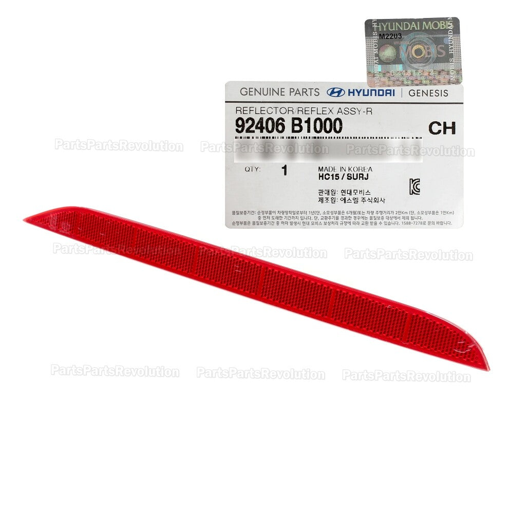 GENUINE Reflector 92406B1000 Right for Hyundai G80 Genesis 2015-2020