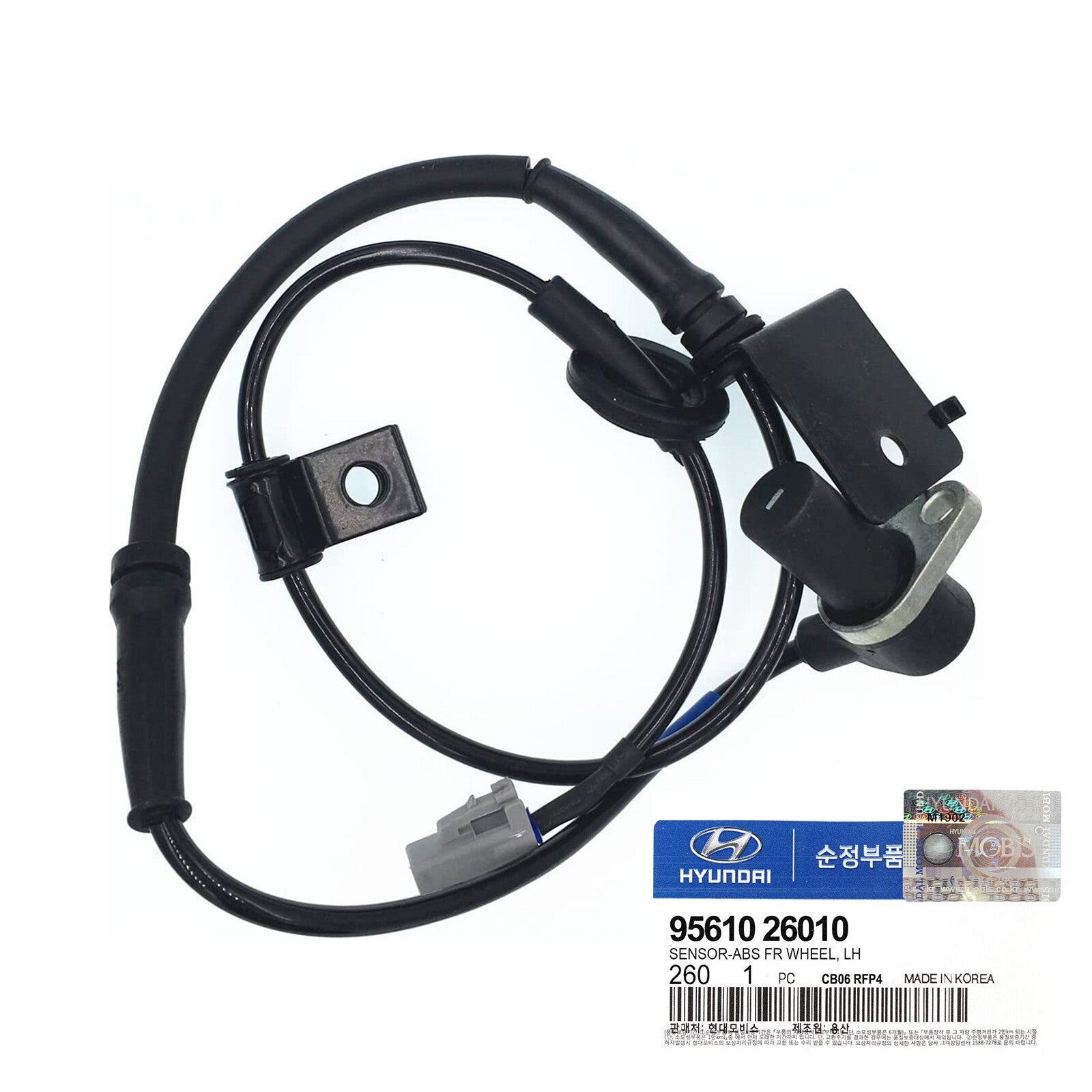GENUINE 9561026010 Front Left ABS Speed Sensor for Hyundai AWD Santa Fe 01-06